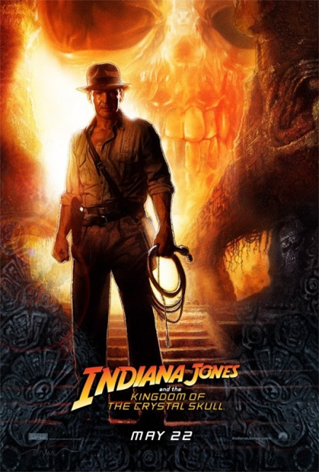 Indiana Jones a Království křišťálové lebky - plakát k filmu