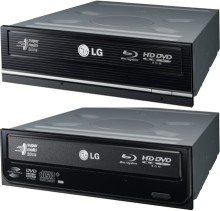 Kombo Blu-ray/HD-DVD mechanika pro PC od LG