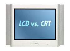 LCD televize vs. CRT