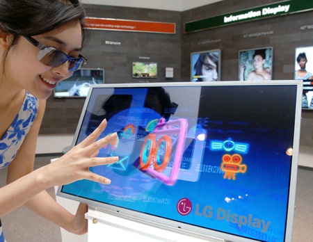 LG LCD displej s 3D technologií