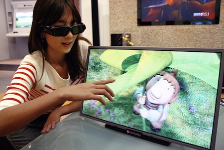 LG LCD monitory - 3D a Full HD