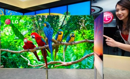 OLED televize LG s úhlopříčkou 55", tenká pouze 4 mm. foto: LG Electronics